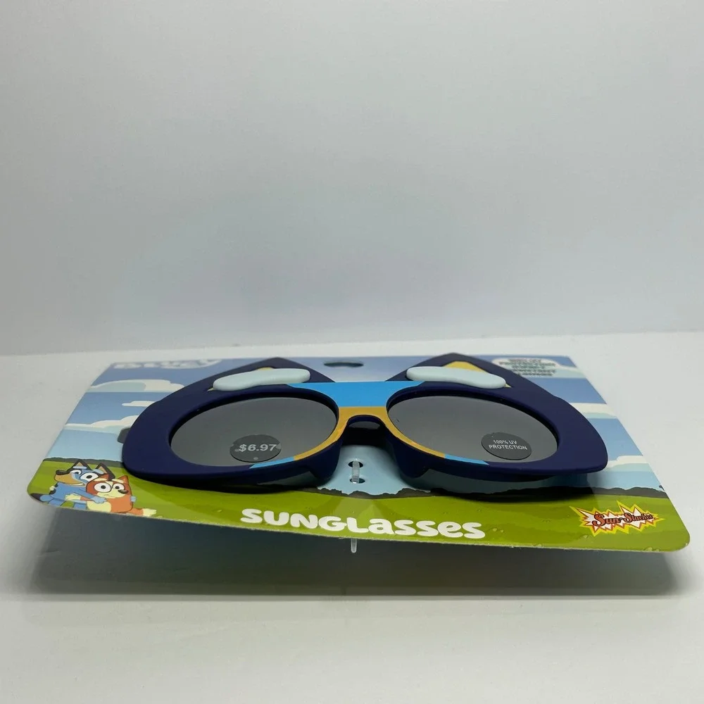 Bluey Sun-Staches Kids Sunglasses Bluey Character UV Protection NEW Summer Beach